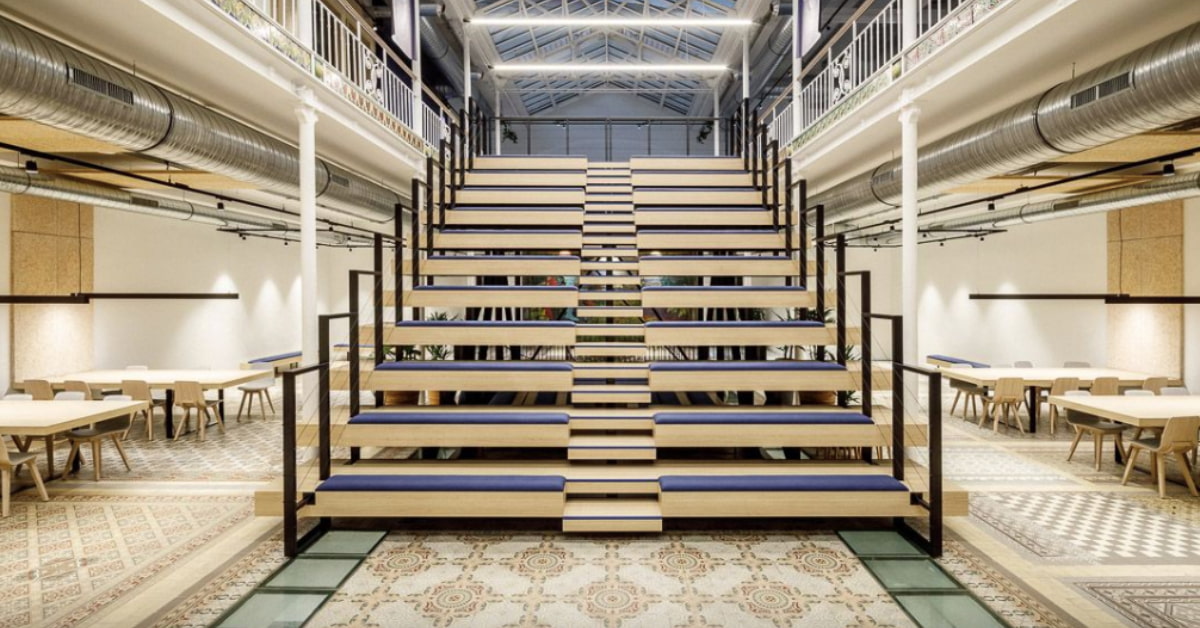 L'amphithéâtre du campus Albert School — Meet a co-founder